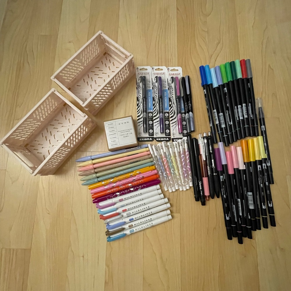 Stationary Pen/Marker Lot